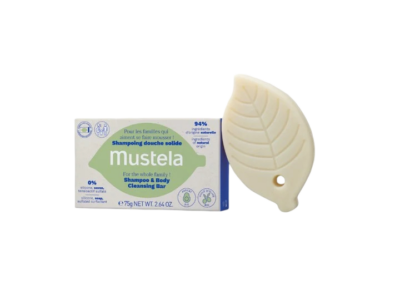 Mustela Hair & Body Cleansing Bar 75g
