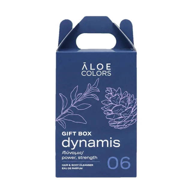 Aloe Colors Promo 06 Dynamis Gift Box Hair & Body Cleanser 200ml & Eau De Parfum 10ml 1 Aloe Colors Promo 06 Dynamis Gift Box Hair & Body Cleanser 200ml & Eau De Parfum 10ml