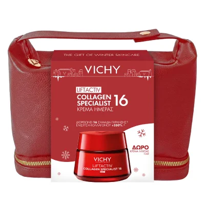 Vichy Liftactiv Collagen Specialist 16 Ημέρας 50ml με ΔΩΡΟ Liftactiv Collagen 16 Νύχτας 15ml