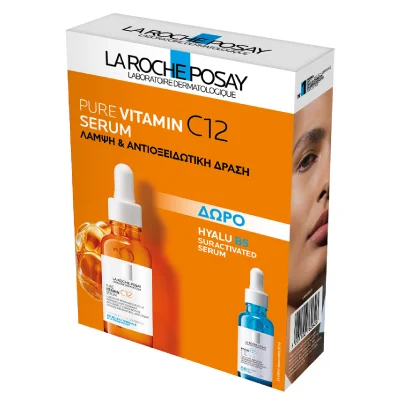 La Roche Posay Pure Vitamin C12 Serum 30ml με ΔΩΡΟ Suractivated Hyalu B5 Serum 10ml