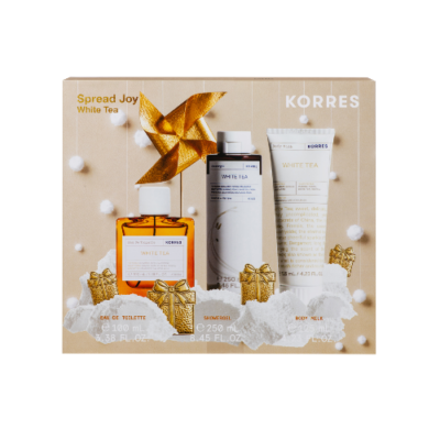 Korres White Tea Eau De Toilette Σετ