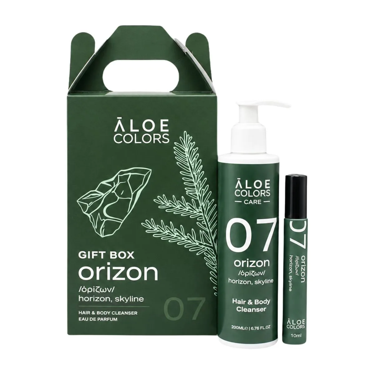 Aloe Colors Promo 07 Orizon Gift Box Hair & Body Cleanser 200ml & Eau De Parfum 10ml 2 Aloe Colors Promo 07 Orizon Gift Box Hair & Body Cleanser 200ml & Eau De Parfum 10ml - Image 2