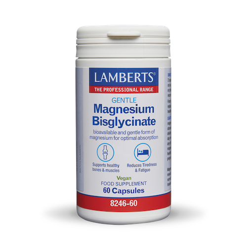 Lamberts Gentle Magnesium Bisglycinate 60 Κάψουλες 1 Lamberts Gentle Magnesium Bisglycinate 60 Κάψουλες