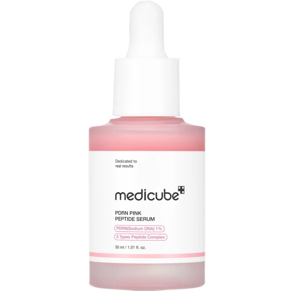 Medicube PDRN Pink Peptide Serum 30ml Αντιγηραντικός Ορός Προσώπου με Πεπτίδια & DNA Σολωμού