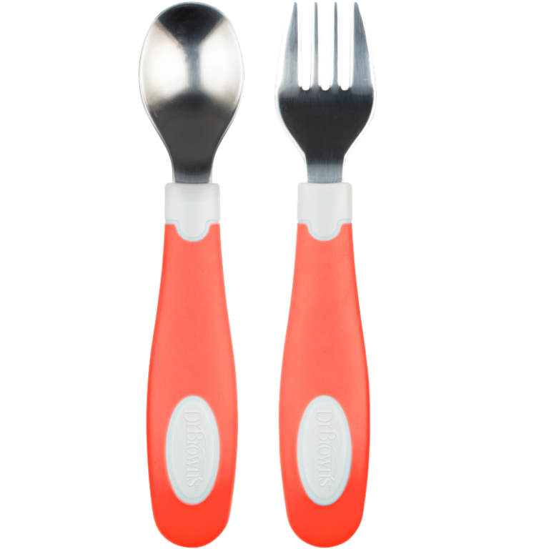 Dr. Brown’s Spoon & Fork Set Πιρούνι & Κουτάλι 12+ Μηνών Κόκκινο 2 Dr. Brown’s Spoon & Fork Set Πιρούνι & Κουτάλι 12+ Μηνών Κόκκινο - Image 2