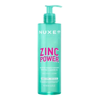 Nuxe Zinc Power Gel Καθαρισμού 400ml