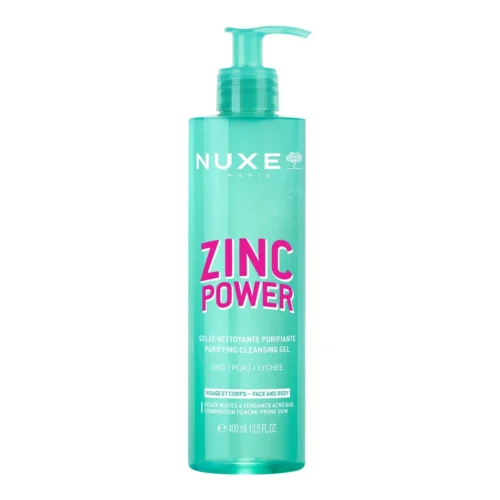 Nuxe Zinc Power Gel Καθαρισμού 400ml 1 Nuxe Zinc Power Gel Καθαρισμού 400ml