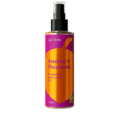 Life Roots Hazelnut & Macadamia Hair & Body Μist 150ml