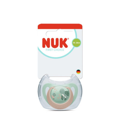 Αρχική 13 NUK First Choice Πιπίλα Σιλικόνης με Θήκη 18-36 Μηνών Turtle 1 Τεμάχιο