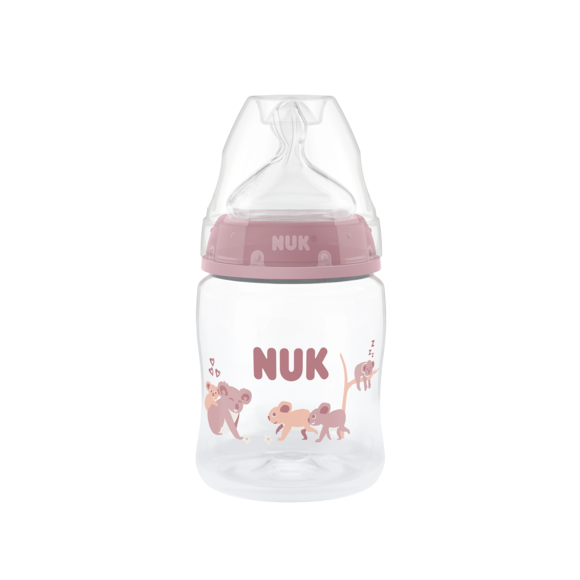 Nuk First Choice Μπιμπερό Πλαστικό με Θηλή Σιλικόνης Small 0+ Μηνών Koala 150ml